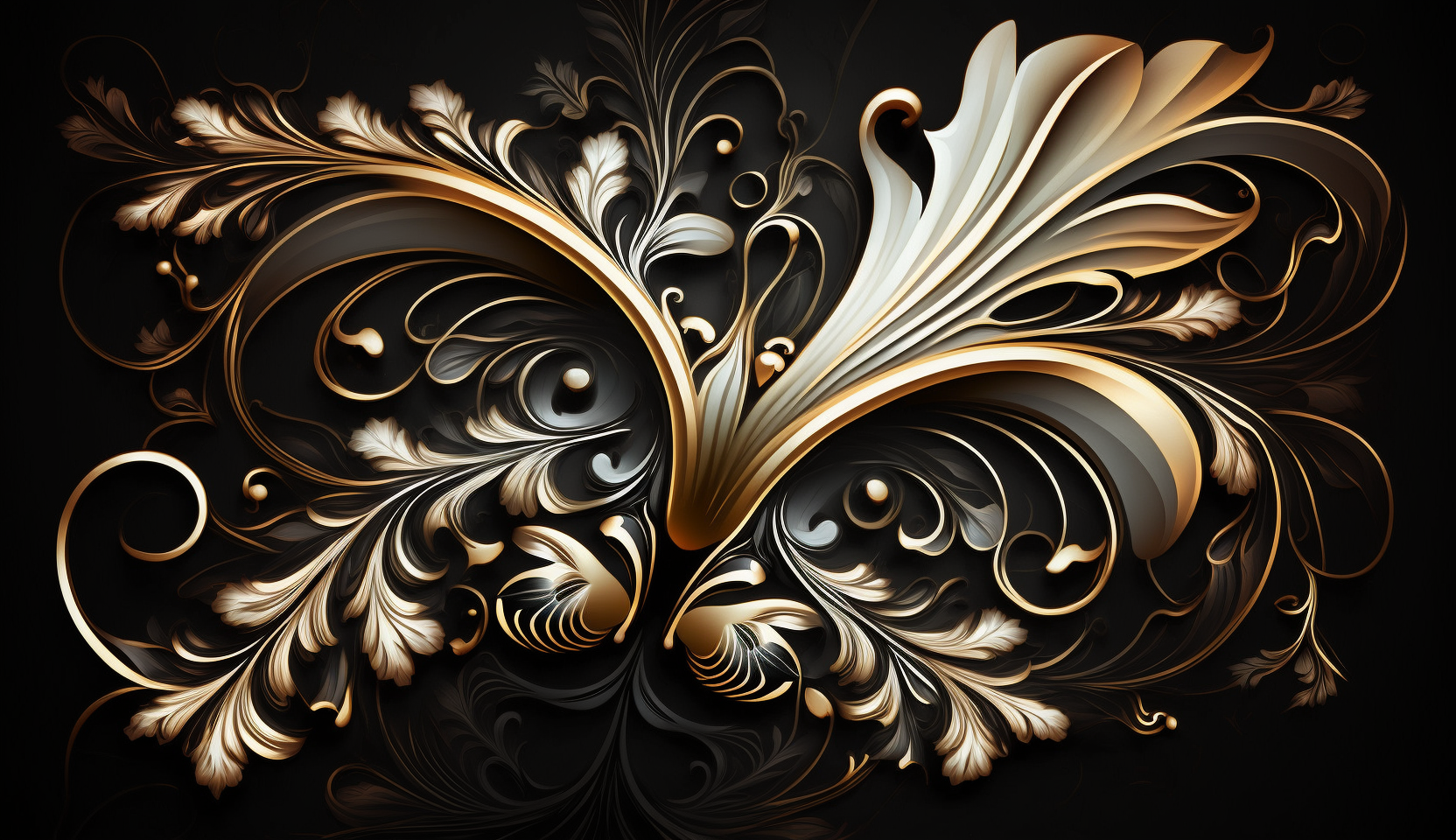 Gilded Flourish
