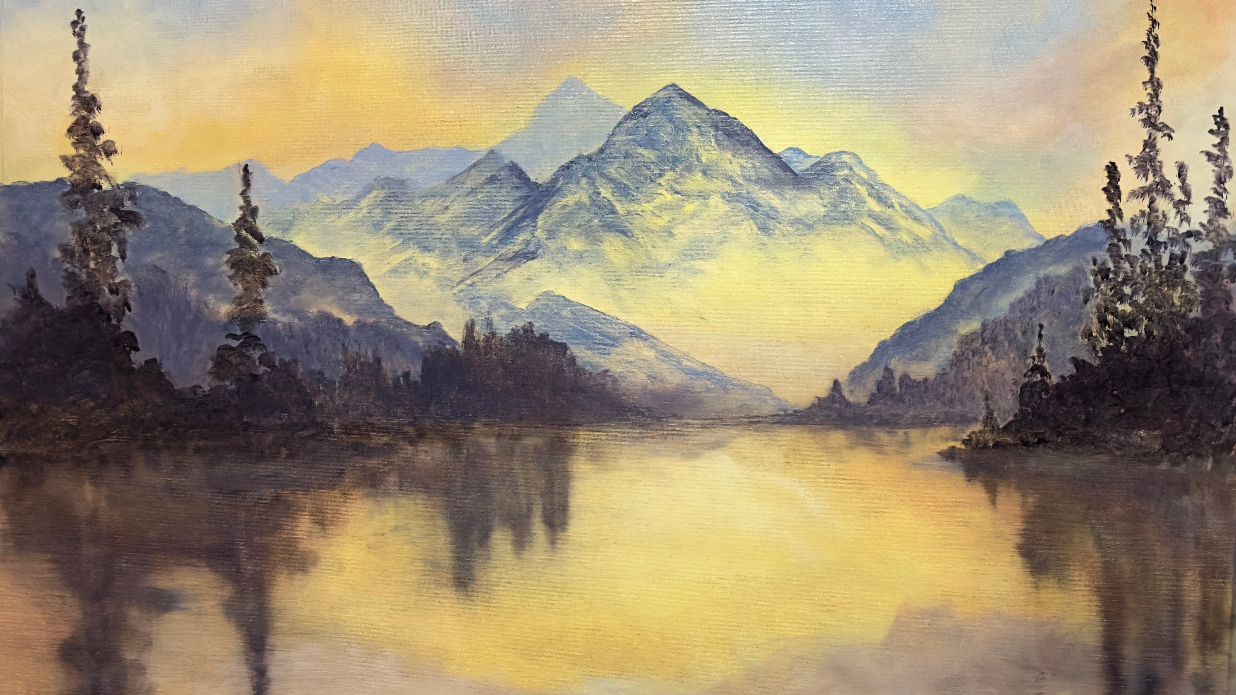 Tranquility in yellow