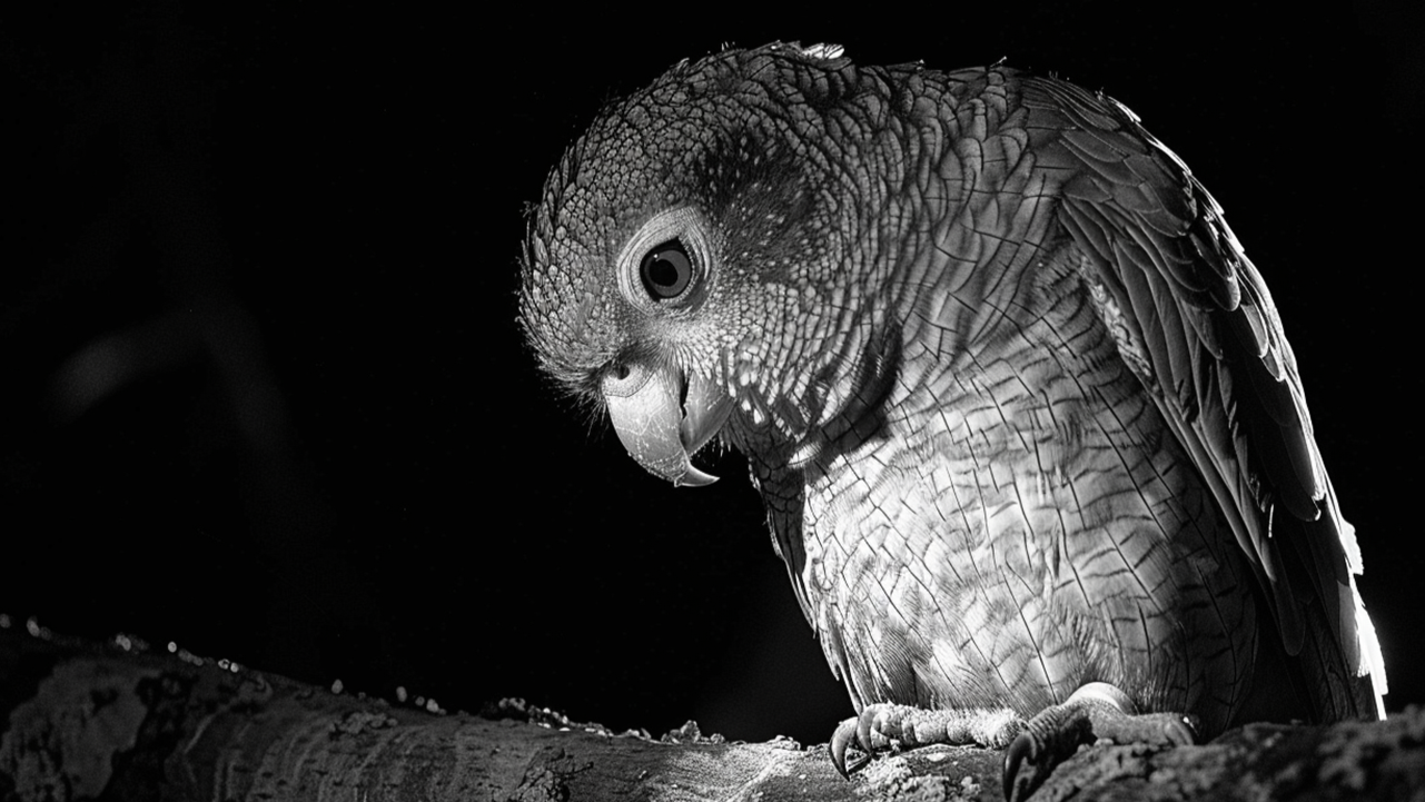 Contemplation in Monochrome